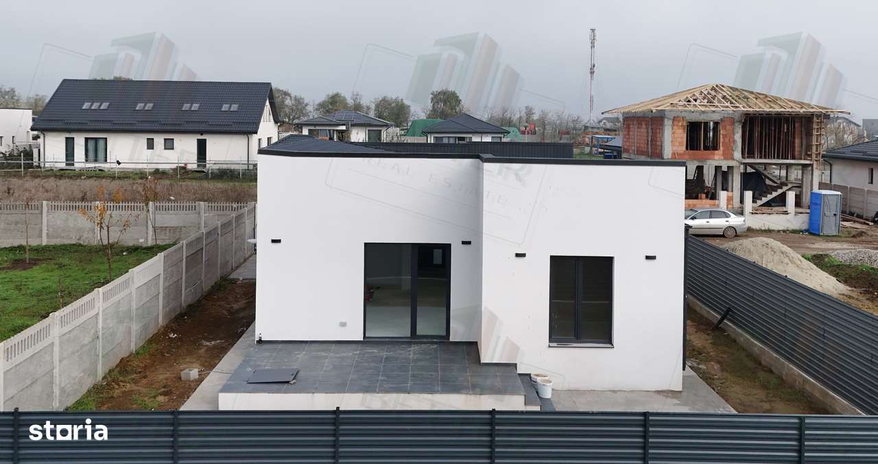 Casă tip parter modernă – 4 camere | teren 360 mp – Comuna Berceni-10