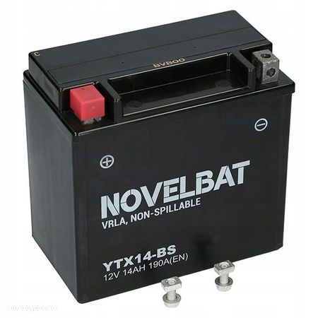Akumulator Novelbat AGM 12V 14Ah YTX14-BS VRLA L - 1