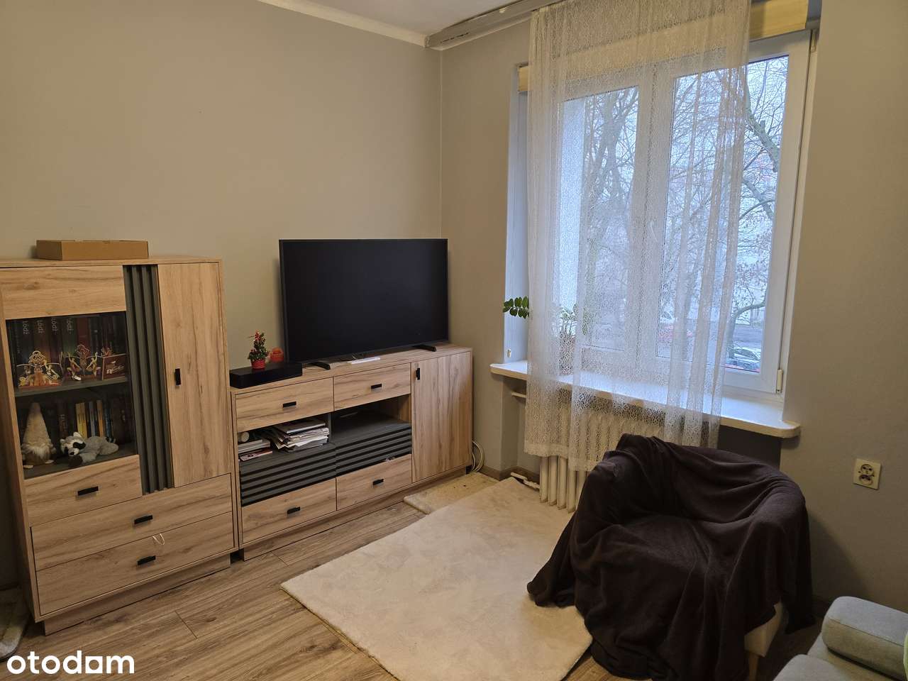 Blisko Manufaktury, duże mieszkanie 2 pokoje, blok, z oddziel. kuchnią - Pełny obrazek: 1/14