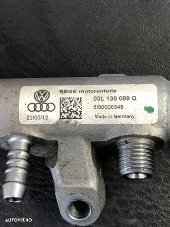 Rampa injectoare cu senzor Audi A6 C7 Avant 2.0 TDI Multitronic, 177cp - 2