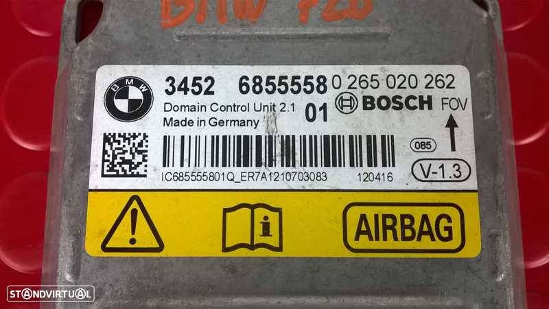 Centralina Airbag - 34526855558 / 0265020262 [BMW F20 116d] - 2