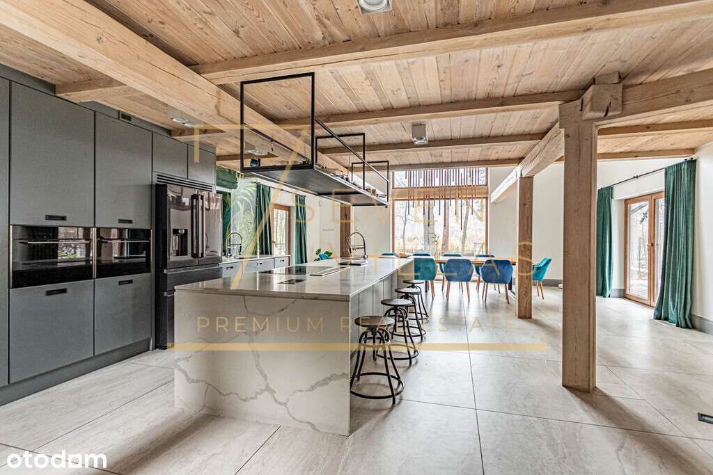 Natura i nowoczesność w willi pod Warszawą - Pełny obrazek: 4/20