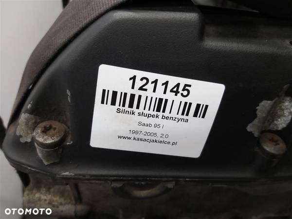 Silnik słupek benzyna Saab 95 I B205E 2.0TURBO 150KM (KUTE KORBY) 1997-2005 - 11