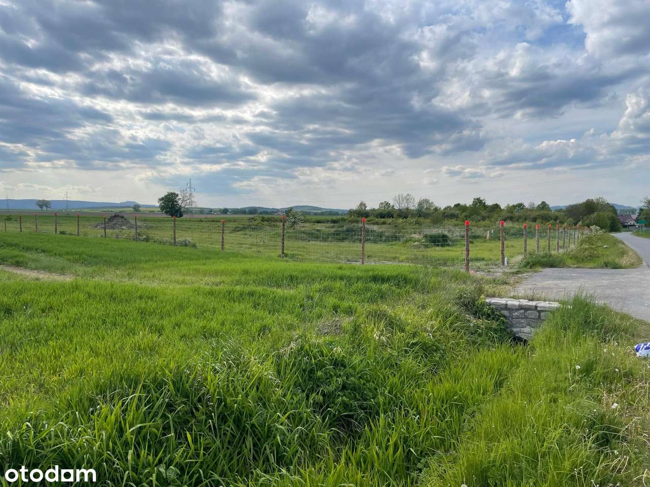 Działki  z wydanymi warunkami zabudowy/widok na góry!/S8-0