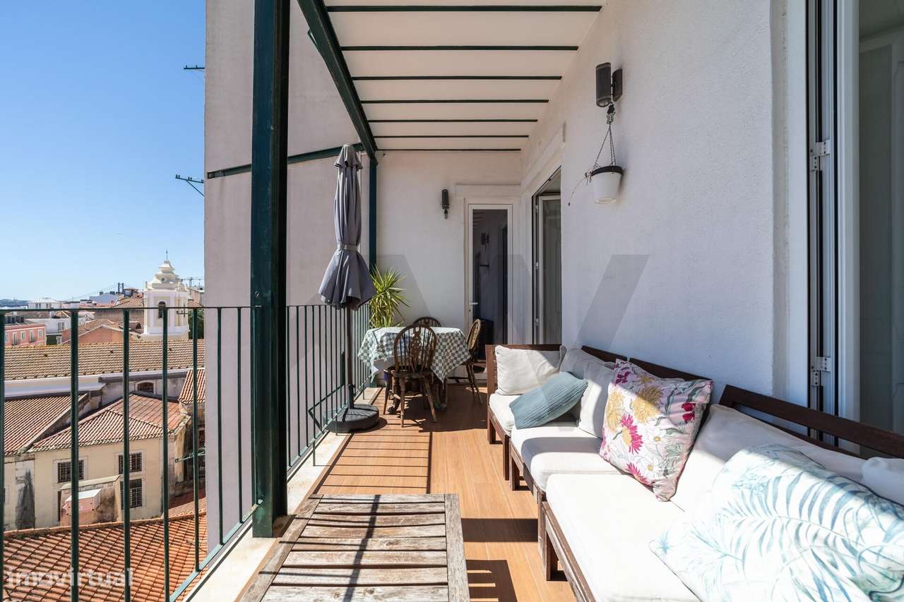 Apartamento T3+2 com Vista Rio – Lapa - Grande imagem: 3/37