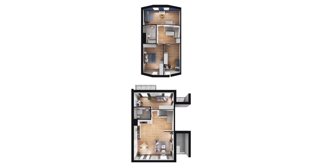5-pokojowe mieszkanie 103m2 + 3 balkony - Pełny obrazek: 2/8