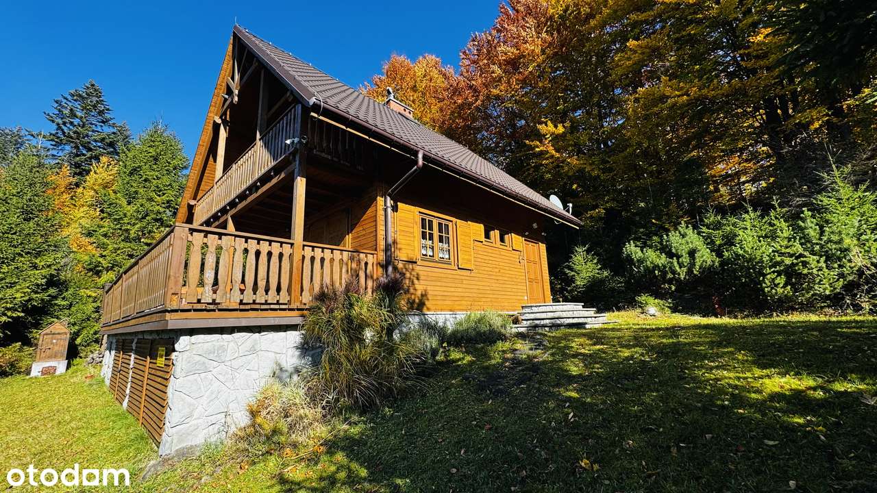 Dom pod szczerym lasem - widoki , tarasy , balia , wędzok BRENNA-3