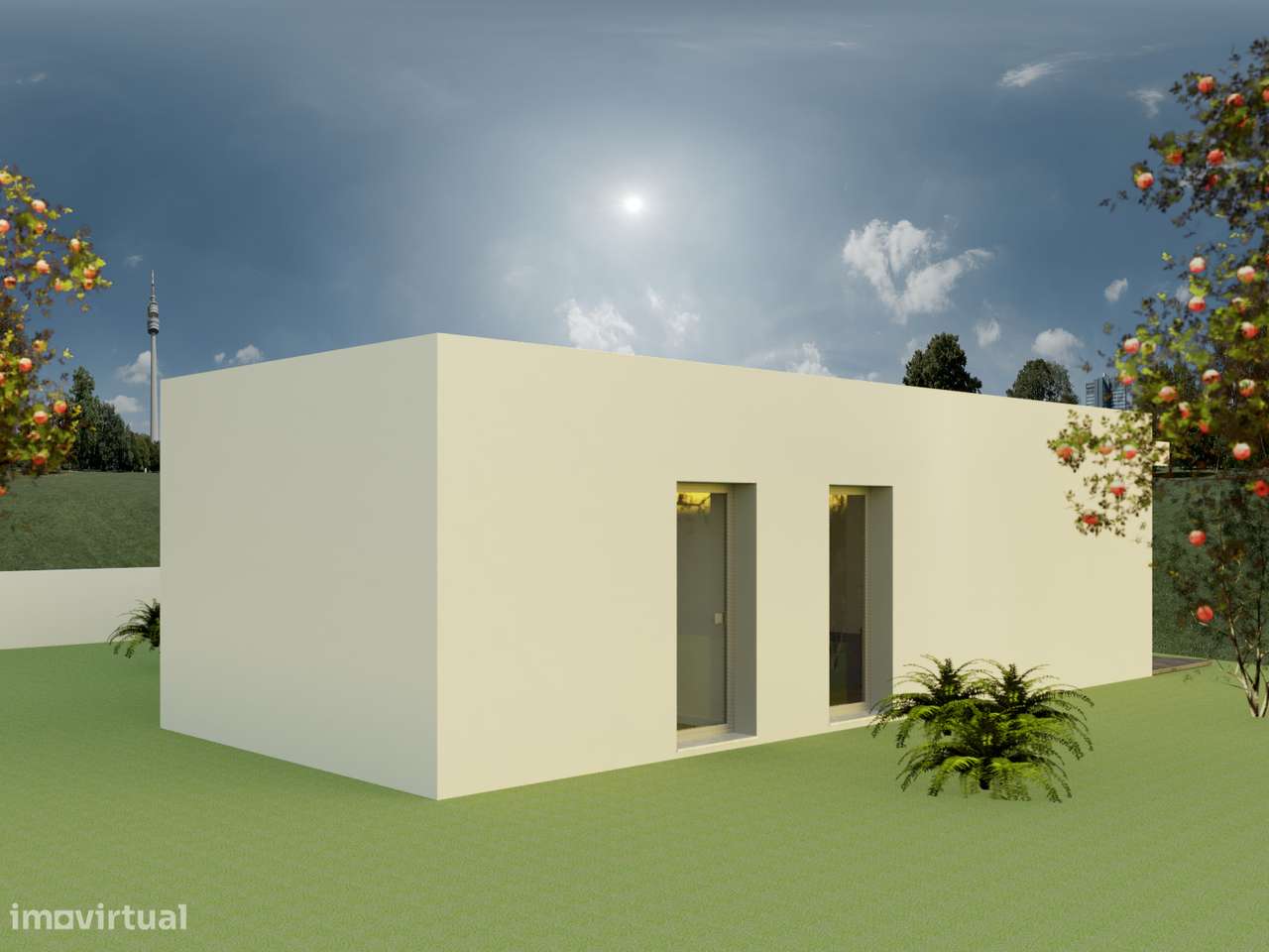 Moradia  T2 NOVA Isolada em lote de 394m2! Em fase de construção! - Grande imagem: 5/25