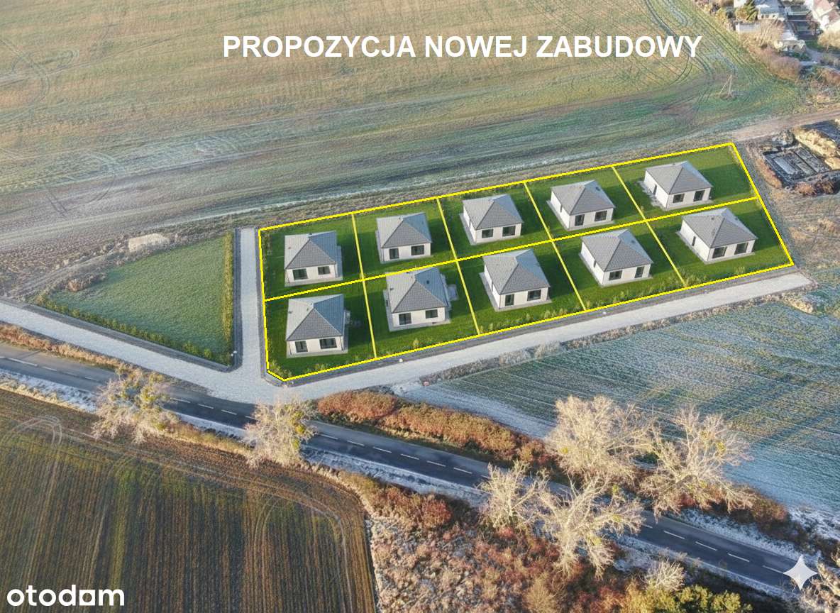 Działki z dojazdem asfaltowym w Będargowie- OD WŁAŚCICIELA- OKAZJA! - Pełny obrazek: 4/15