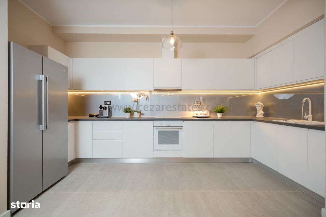 HERASTRAU COMPLEX SALE APARTAMENT 3 CAMERE MOBILAT LUX | LOC PARCARE - Imagine principală: 4/12