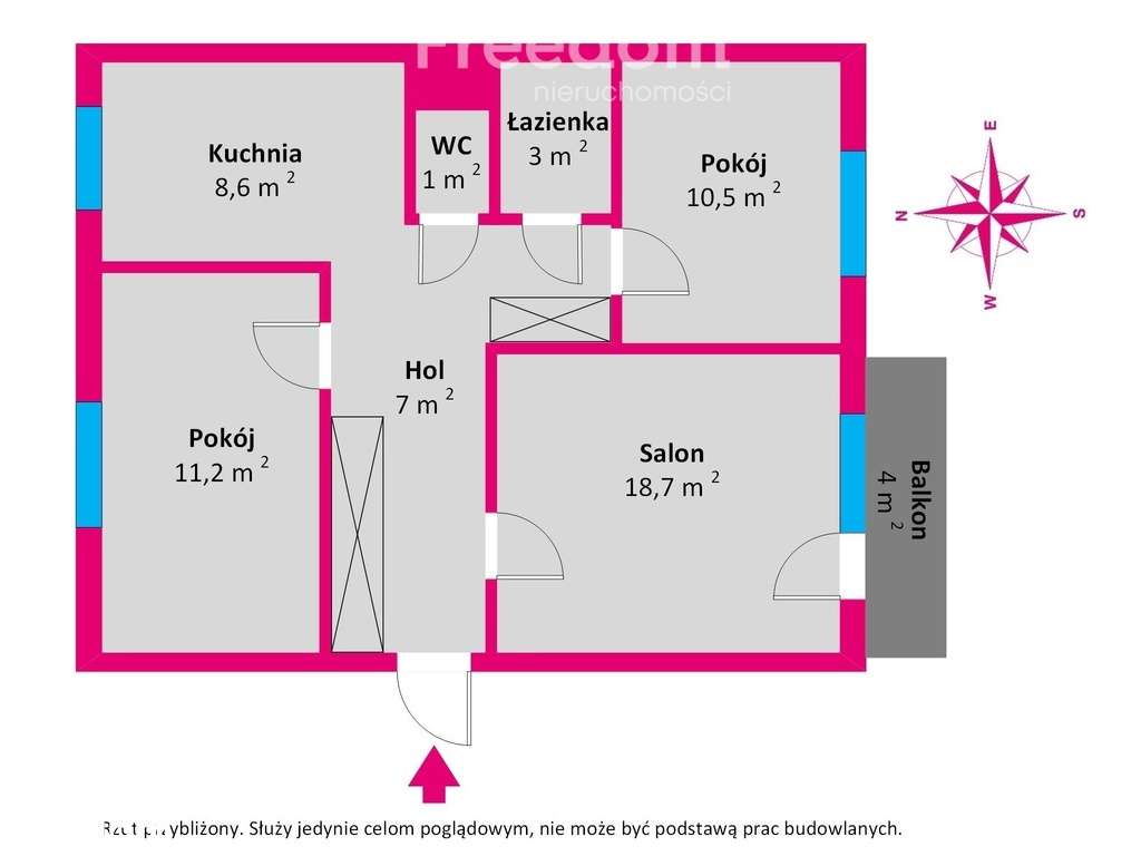 Ustawne 3 pokoje z balkonem Gdynia-Pogórze - Pełny obrazek: 5/16