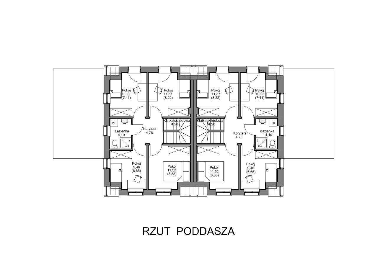 Nowy dom w zabudowie bliźniaczej Bojano. - Pełny obrazek: 4/16
