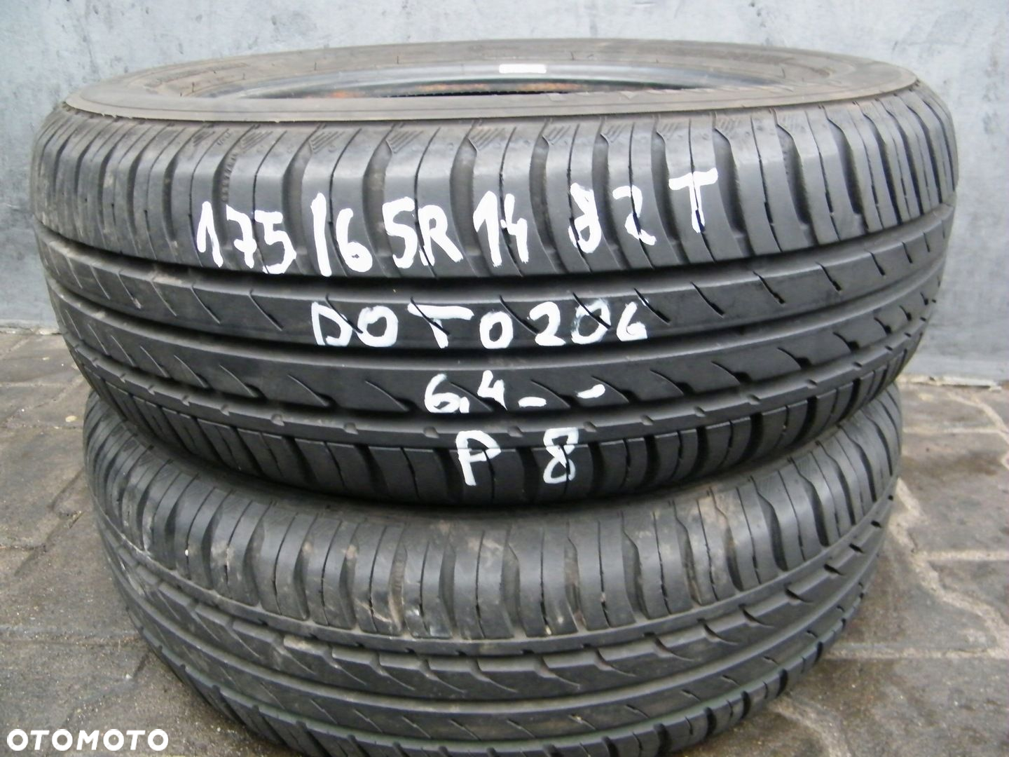 P8 2xLATO 175/65R14 82T CONTINENTAL CONTIECOCONTACT 3 - 3