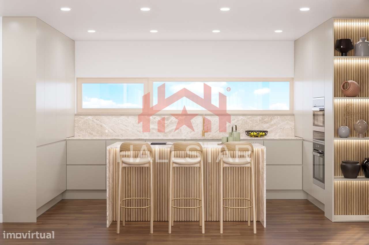 Apartamento T2 / Em Construção / Garagem para 2 Carros / Marrazes-10