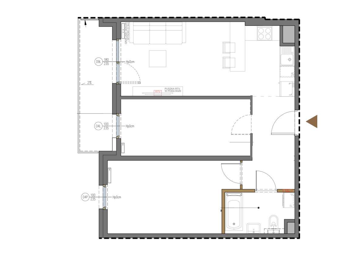 Gotowe + komórka lokatorska | 3 Pokoje Bronowice-2