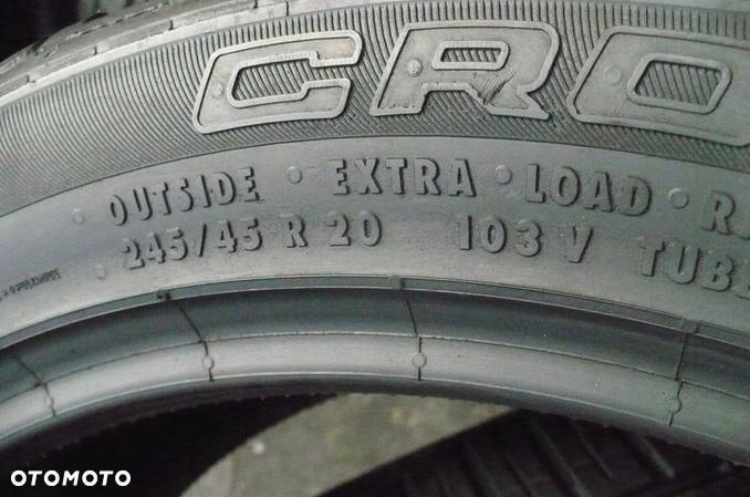 2x CONTINENTAL CrossContac UHP 245/45R20 5,8mm - 3