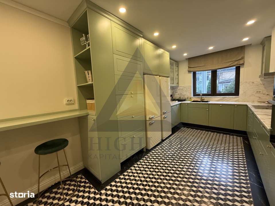 VILA COMPLET MOBILATA IN OXFORD GARDENS, LANGA SCOALA AMERICANA-8