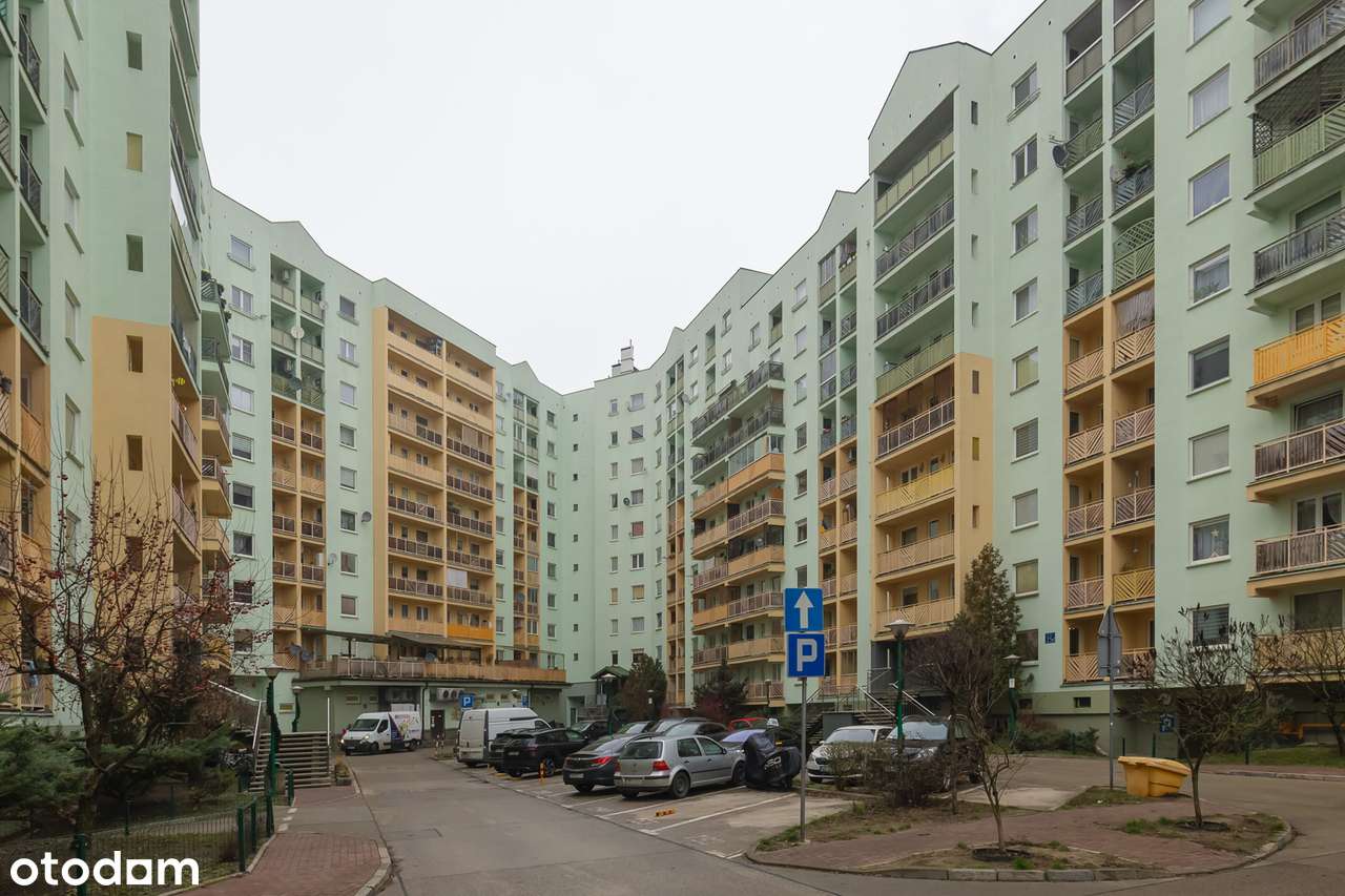 2 pokoje z aneksem | loggia | wysoki parter | Aluzyjna I Tarchomin-10