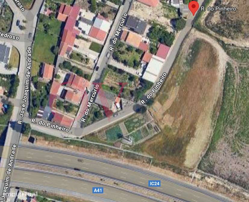 Terreno rústico para venda na Rua do Pinheiro em Perafita - Grande imagem: 5/5