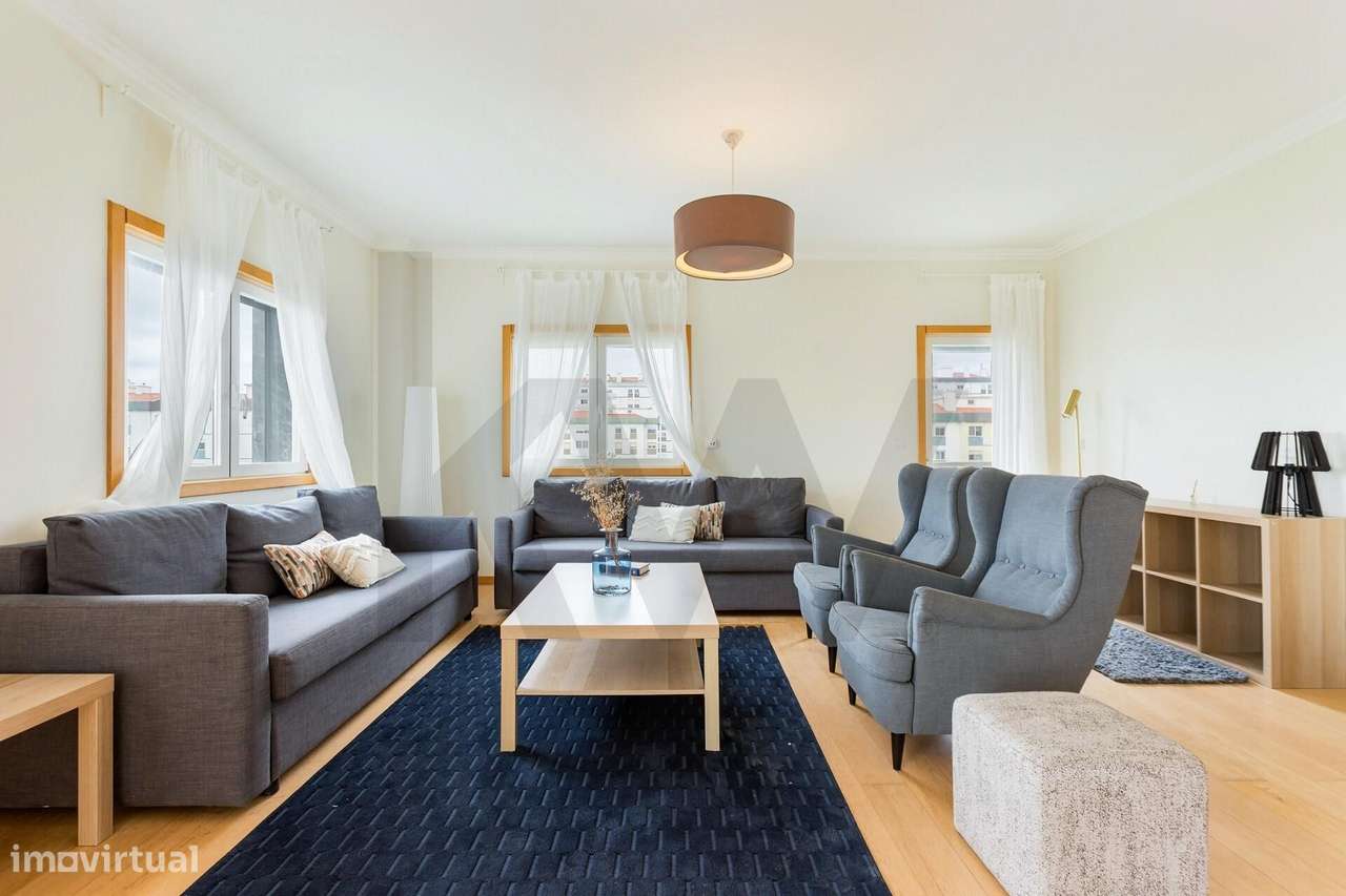 Apartamento T3 | Com Vista Mar em Condomínio Privado | Paço de Arcos-10