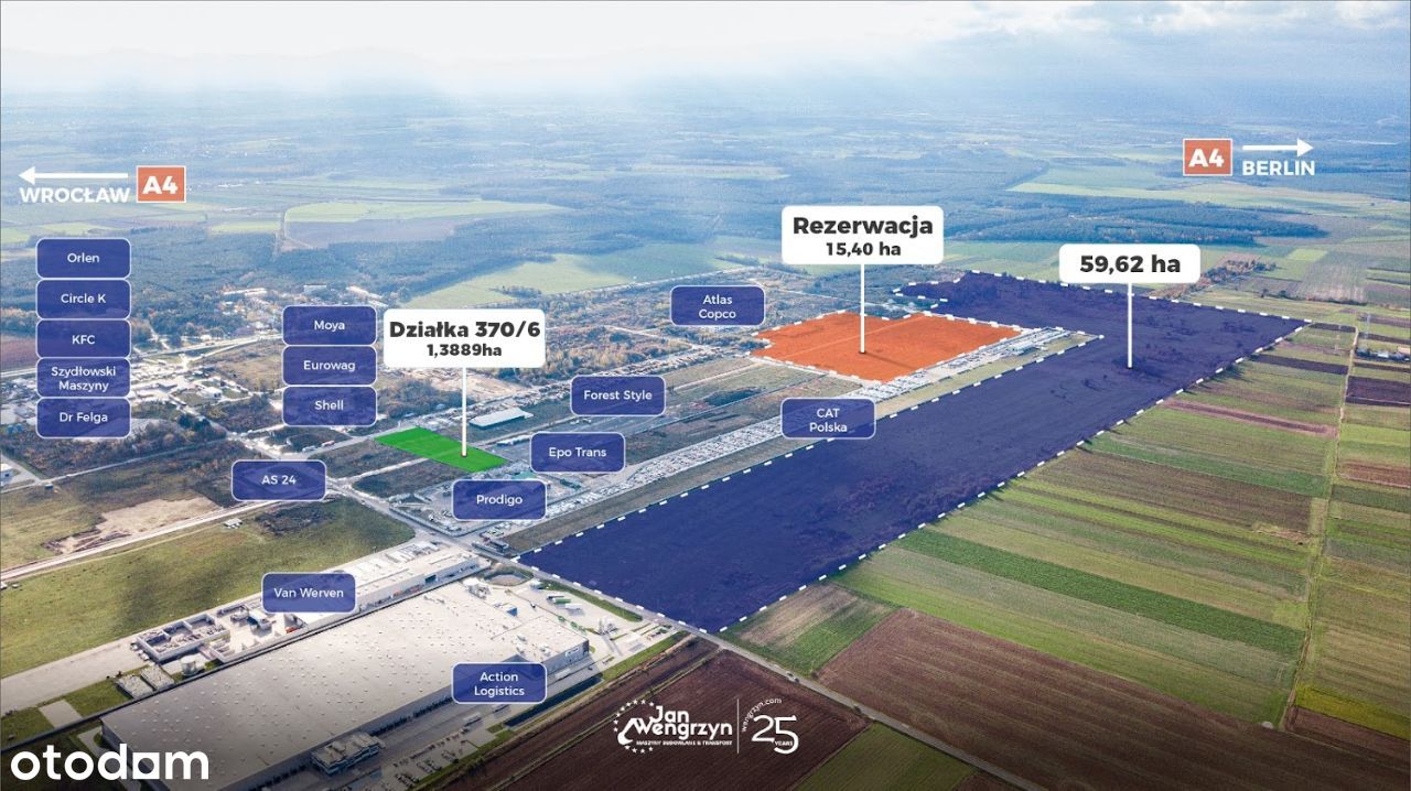 13 8 M Dzialka Na Wynajem Rozyniec Boleslawiecki Dolnoslaskie Www Otodom Pl