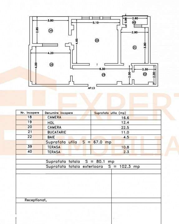 Apartament 2 camere situat in zona Boreal - Imagine principală: 1/3