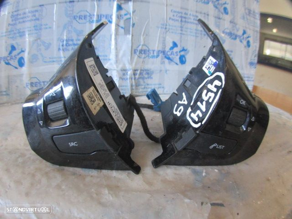 Interruptor 619138220C 98084115XU 28424206 623690200B PEUGEOT 308 2 BREAK SW FASE 1 2015 1.6HDI 120CV 5P PRETO Volante Multifunções - 1