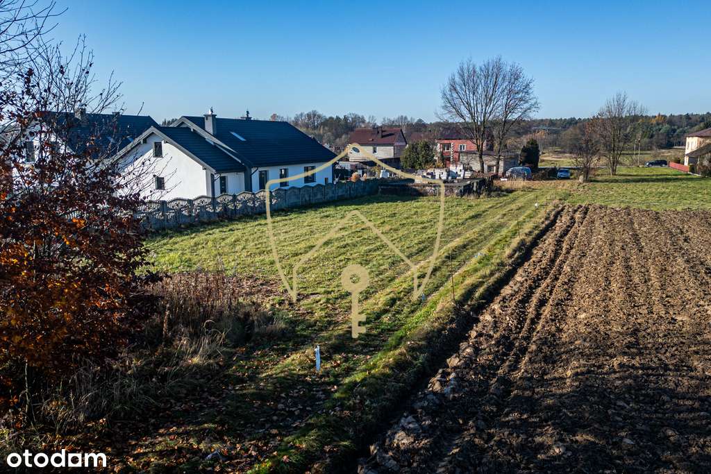 Działka z rozpoczętą budową i własnym lasem - Pełny obrazek: 4/8