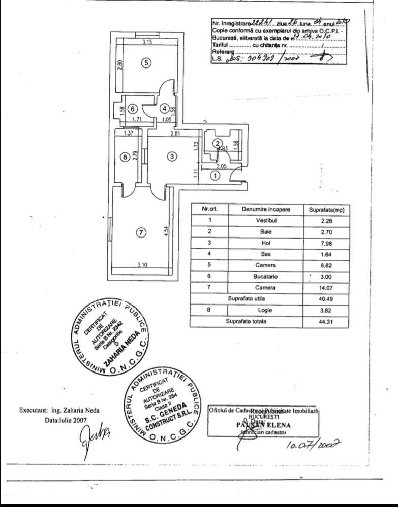 Apartament de 3 camere-metrou Gorjului/3Room Apartment-Gorjului subway-13