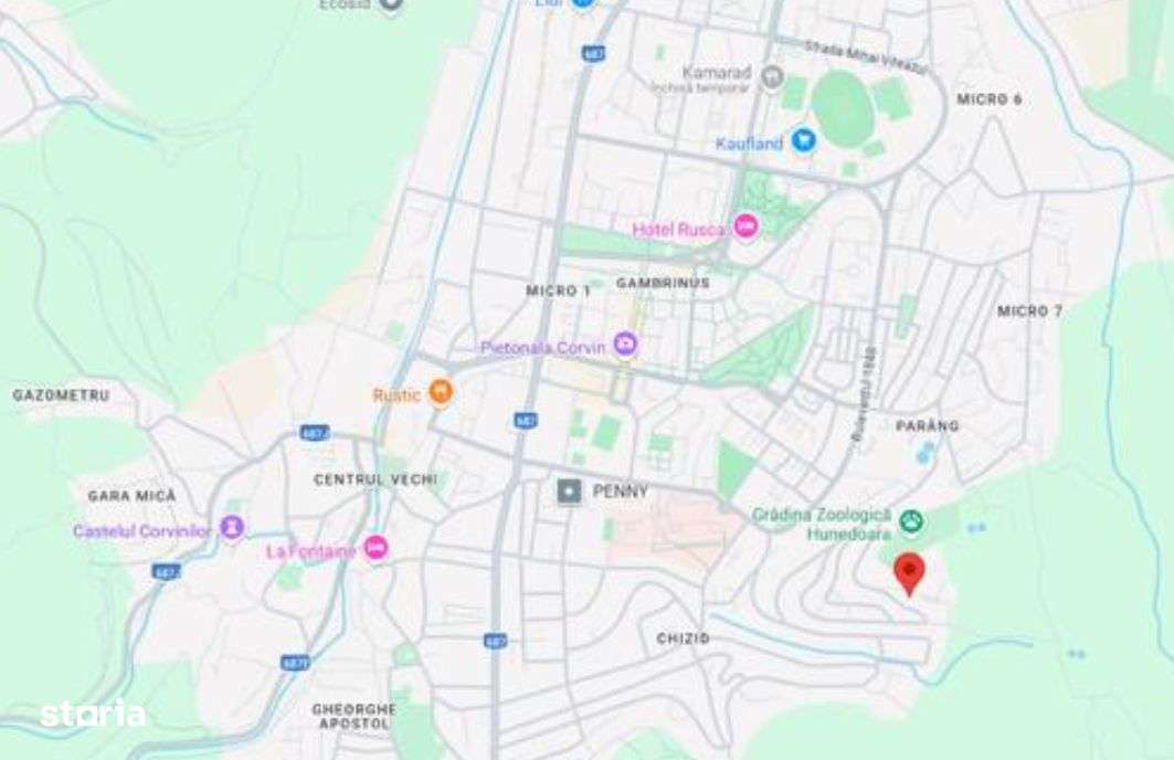 Cota de 1/2 din casa si teren- municipiul Hunedoara, judetul Hunedoara - Imagine principală: 5/5