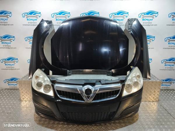 FRENTE COMPLETA OPEL VECTRA C Z02 FASE II 2 FACELIFT SIGNUM Z03 CAPOT PARACHOQUES GUARDA-LAMAS OTICAS RADIADOR VENTILADOR FRENTE FIBRA REFORÇO - 21