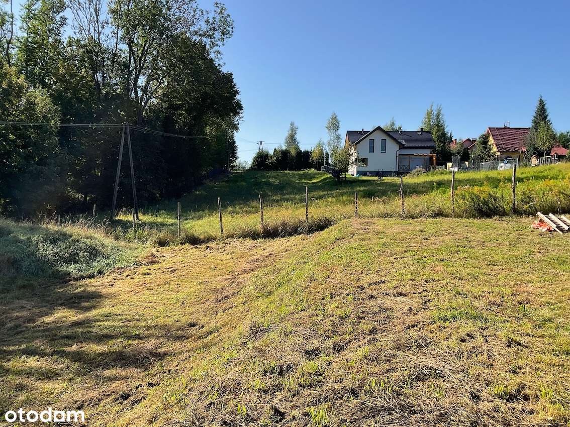 Atrakcyjna działka budowlana Włosań/Konary 11 ar-4