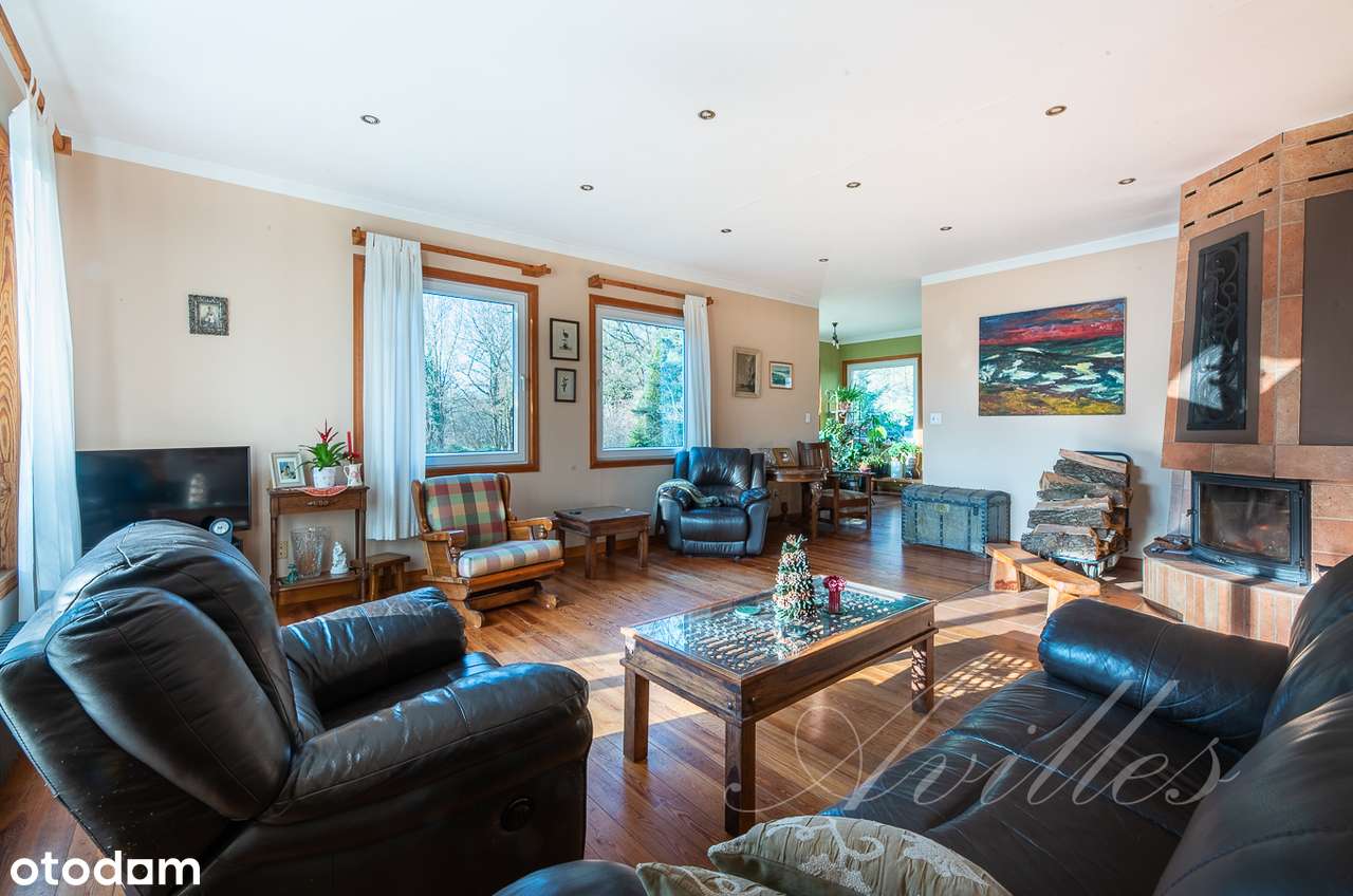 Malownicza działka, przestronny dom, tuż przy Puszczy Kampinoskiej.-8