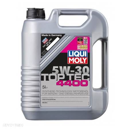 Ulei motor Liqui Moly 5W30 TopTec 4400, 5L - 1