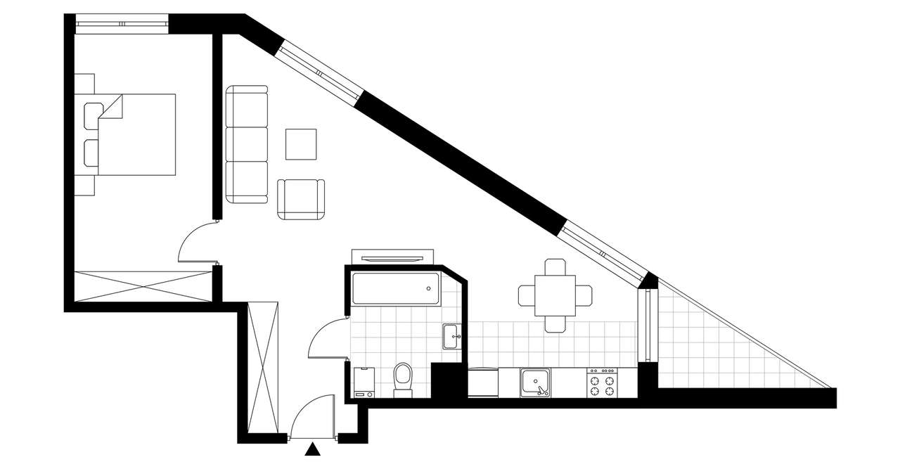 Łepkowskiego 11 | mieszkanie 2-pok. | M38 - Pełny obrazek: 4/9