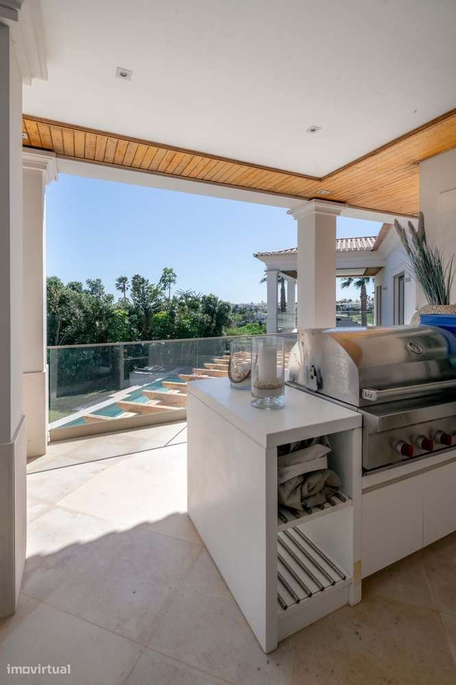 Moradia de luxo com vista mar e golfe-14