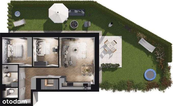 Ville Garden | mieszkanie 3-pok. | C.04 - Pełny obrazek: 4/10