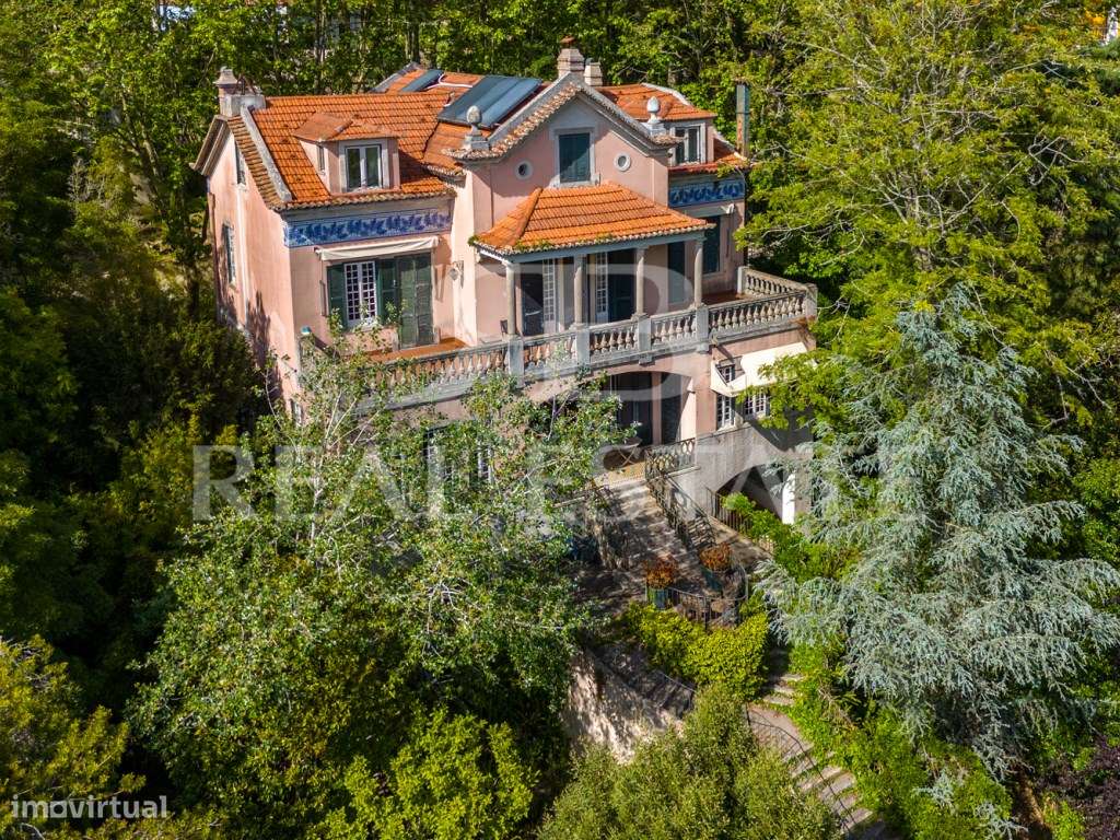 QUINTA com 2 CASAS e VISTA - no centro de SINTRA- Lisboa - Grande imagem: 5/39