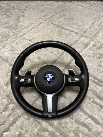 Bmw X1 F48 X3 X4 F25 X5 X6 F15 Volan M-Sport cu Padele Airbag - 1