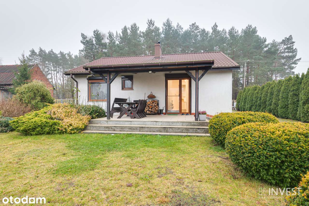 Funkcjonalny dom przy ścianie lasu | Po remoncie | Duża działka-7