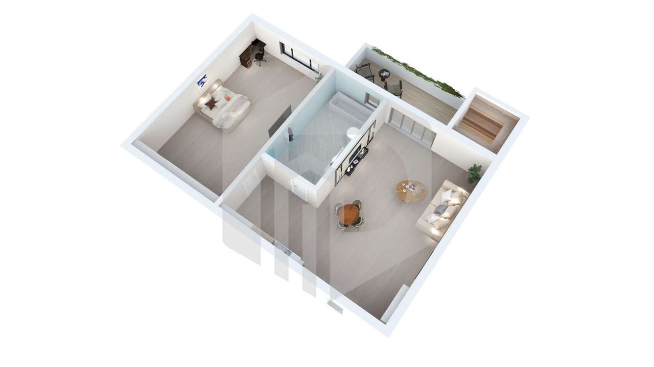 Apartament | 2 Camere | 39mpu | Parter, Etaj 3 | La cheie | Parcare - Imagine principală: 4/6