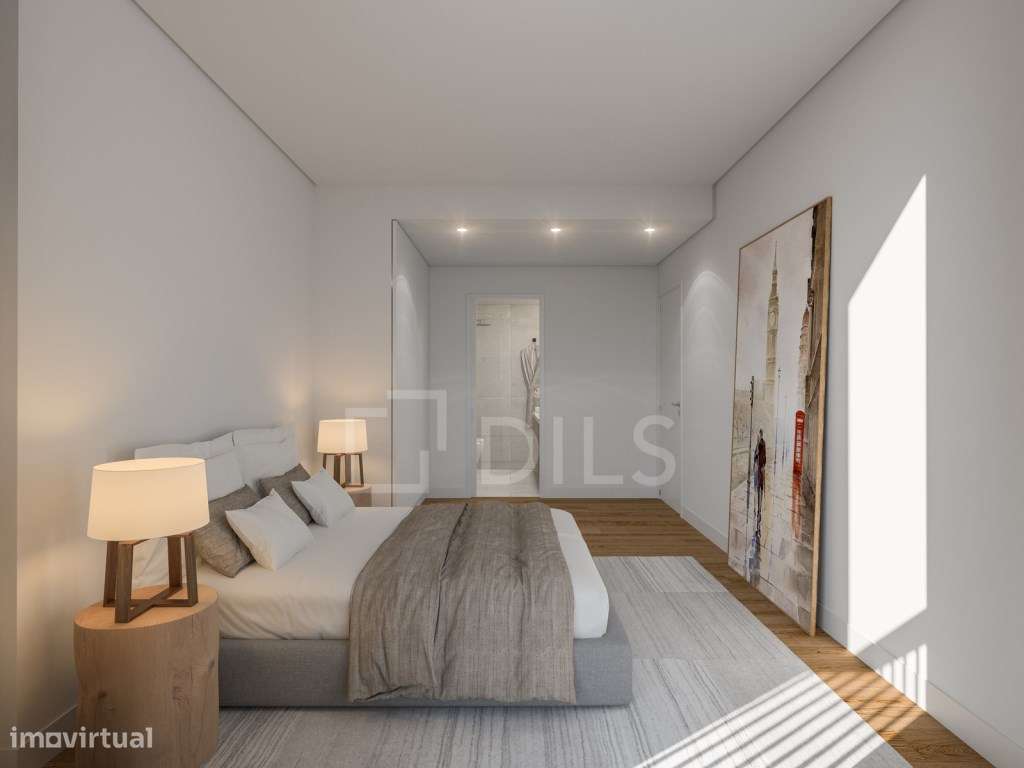 Apartamento T1 com estacionamento em novo empreendimento em Carnaxide - Grande imagem: 4/75