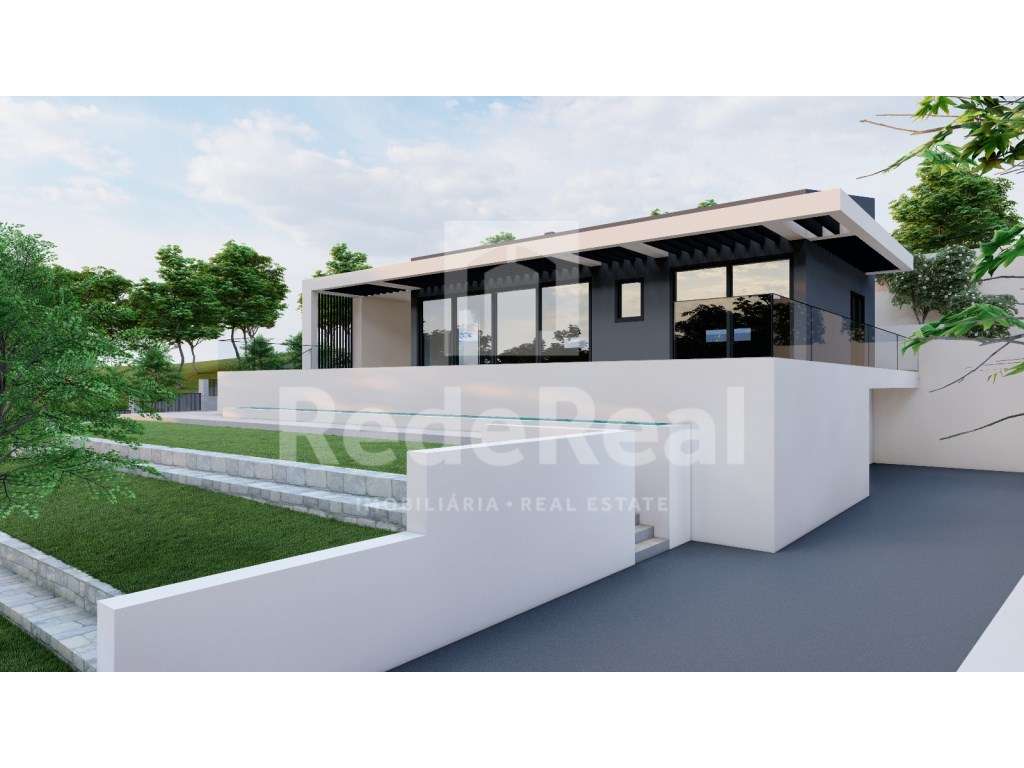 Lote com projeto aprovado para Moradia com garagem e piscina Vista Mar - Grande imagem: 4/4