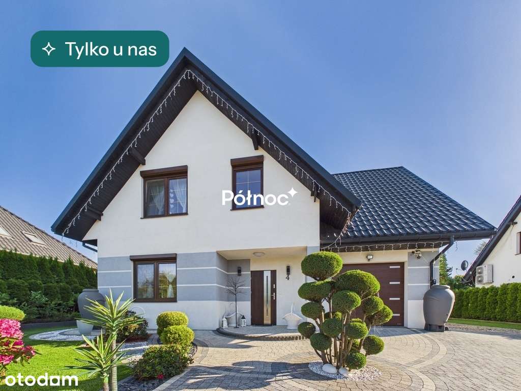Dom z bajecznym ogrodem na obrzeżach Głogowa