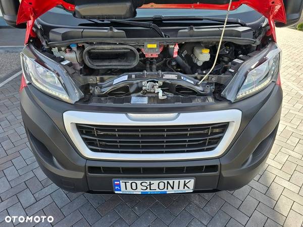 Peugeot BOXER PLANDEKA 10 PALET FIRANA 69 Tyś km SERWIS DO OSTATNIEGO Km SALON PL STAN JAK NOWY - 26