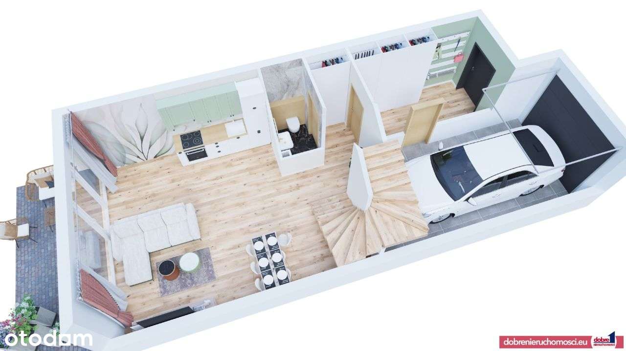 Dom szeregowy na kameralnym osiedlu Fordon - Pełny obrazek: 4/6