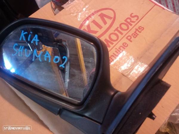 Espelho retrovisor eléctrico kia shuma novo original - 1