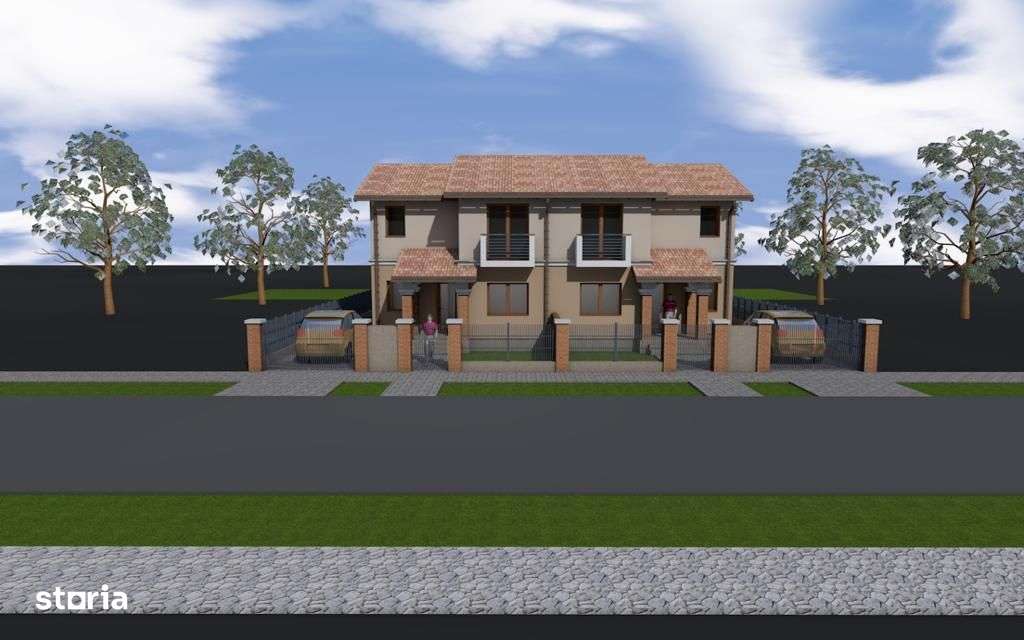 1/2 Duplex, P+1, 5 camere, 104mpU, 350mpT, Cartierul Primaverii! - Imagine principală: 2/8