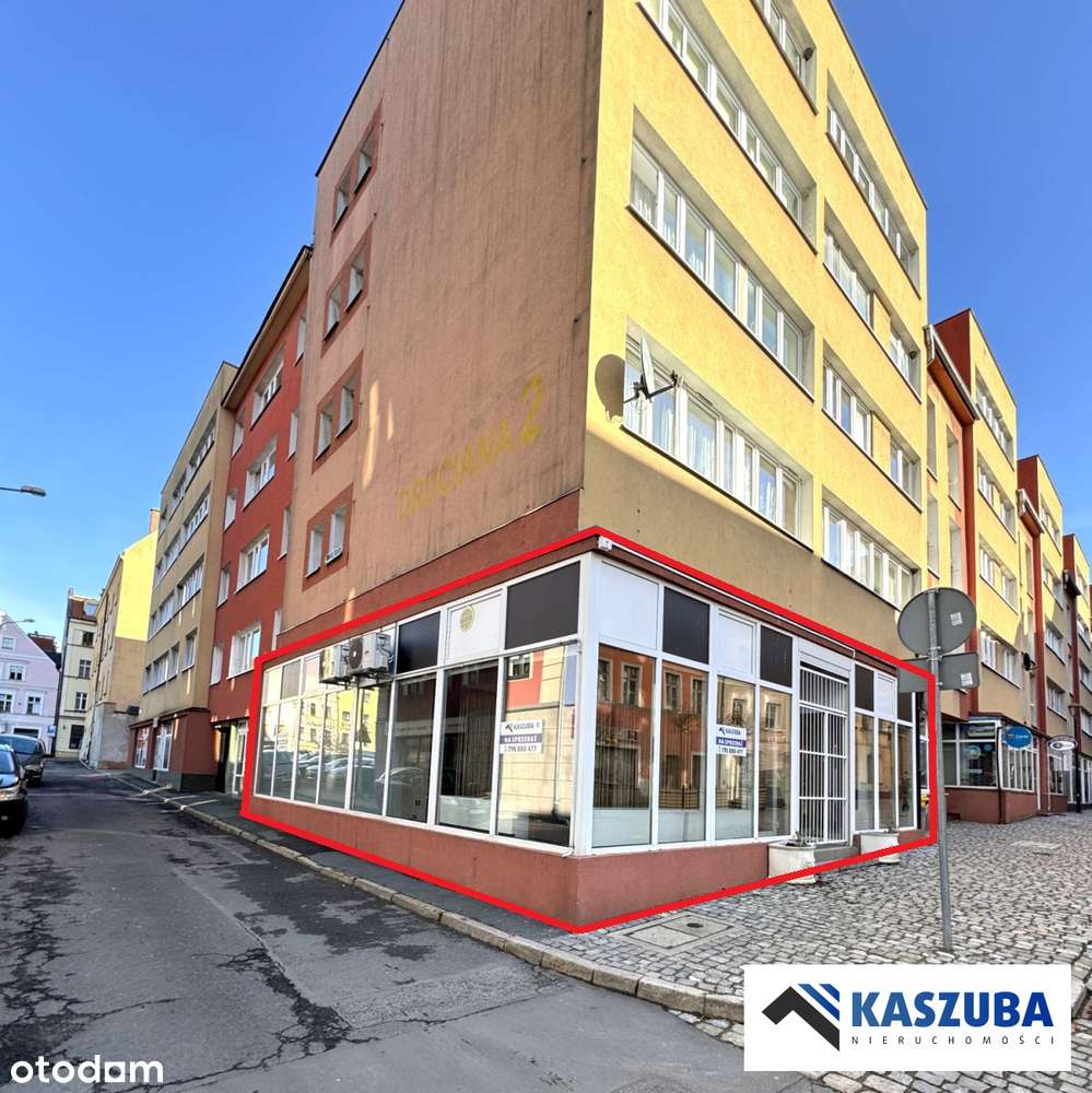 duży Lokal Centrum 98m2 parter ul. Druciana 2-2