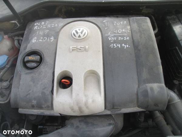 Vw Golf V 1,6 Fsi silnik BAG LA7W hb 5 drzwi klapa lusterko lampa  szyba sonda nox maska zderzak - 2